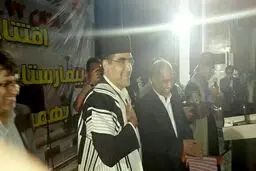 وزیر بهداشت در لباس بختیاری‌ها /عکس