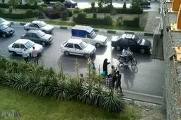 زن جوان در مشهد خودش را از بالای پل پرت کرد/تصاویر