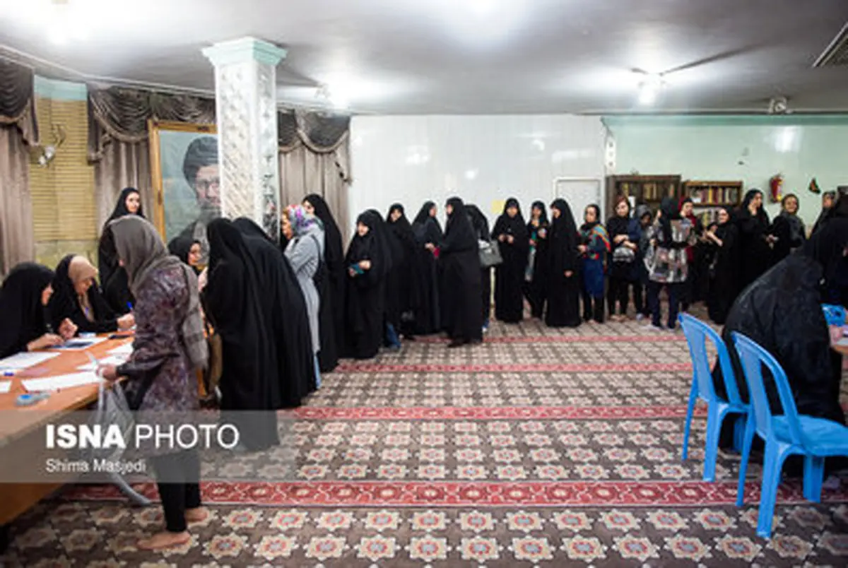 حضور مردم تهران در انتخابات/تصاویر