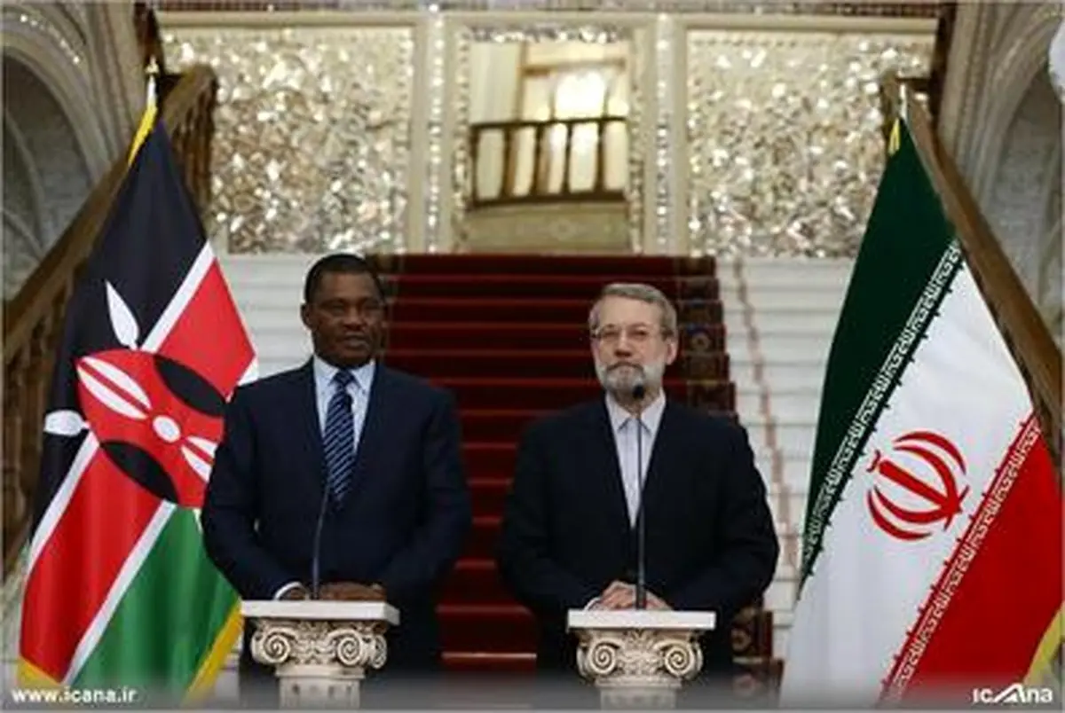 حواشی دیدار رئیس مجلس کنیا با لاریجانی/تصاویر