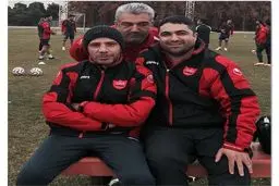 عکس یهویی از تمرین پرسپولیس قبل از دربی