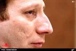 اشک‌های بابک زنجانی در دادگاه/تصاویر