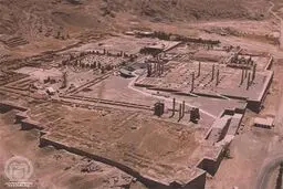 عکس هوایی از تخت جمشید/ عکس