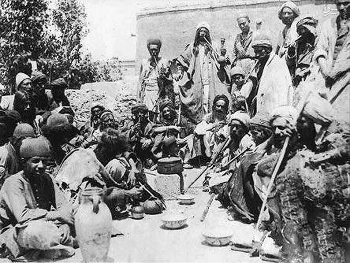 عکس تاریخی از معتادان تهران