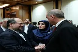 تصویری از شریعتمداری در مراسم تحلیف اردوغان