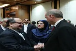 تصویری از شریعتمداری در مراسم تحلیف اردوغان