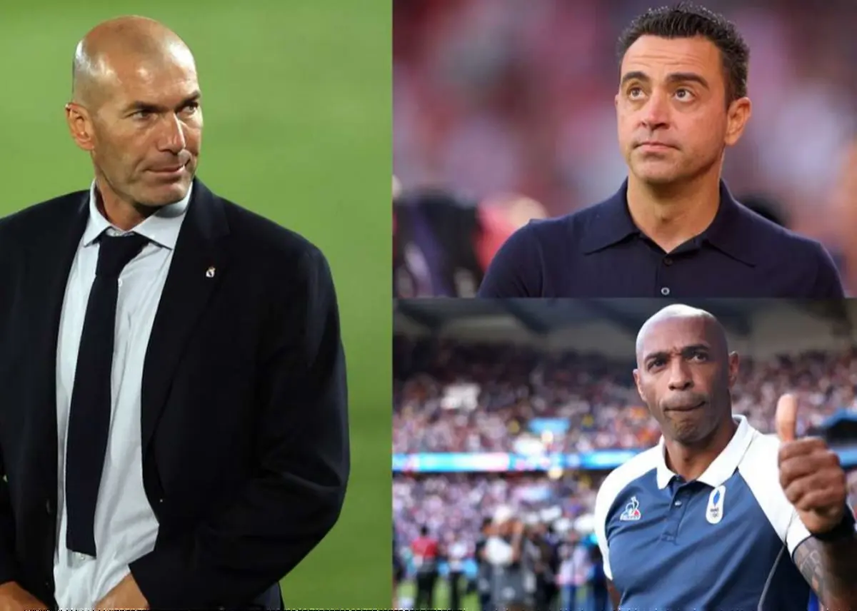 گزینه‌های هدایت تیم مسی: ژاوی، آنری و زیدان