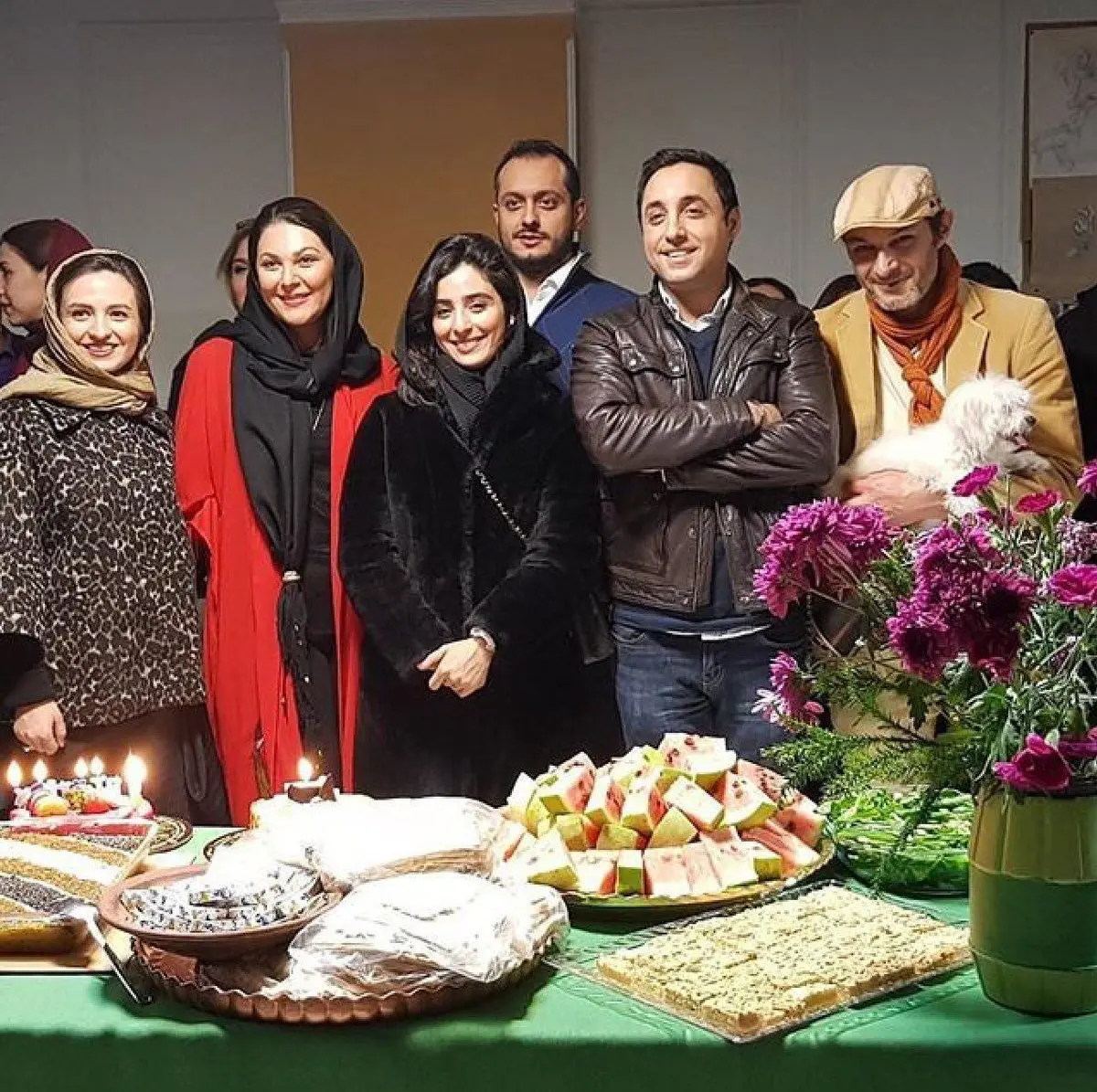 یلدای هنرمندان، در شب تولد لاله اسکندری/عکس