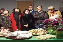 یلدای هنرمندان، در شب تولد لاله اسکندری/عکس