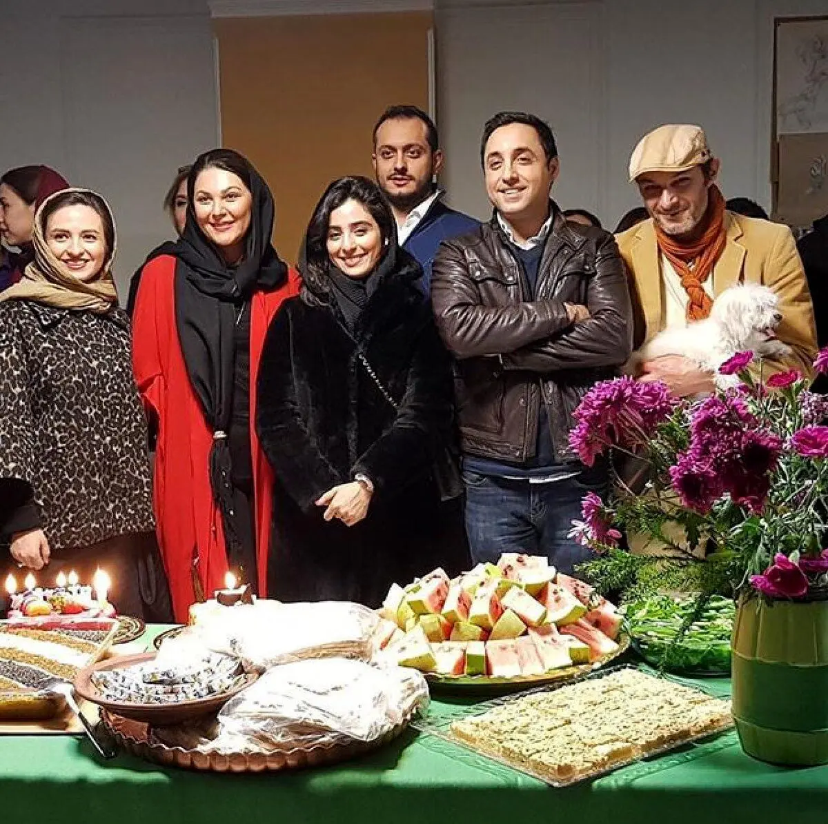 یلدای هنرمندان، در شب تولد لاله اسکندری/عکس