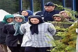 تصویری از دستگیری مریم رجوی در فرانسه