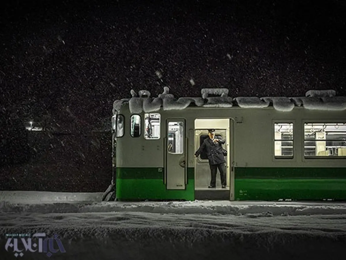 صبح برفی متفاوت/ عکس