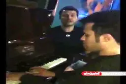هنرنمایی باربد بابایی به صورت زنده برای هوادارانش + ویدئو