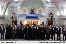 تصاویر تجدید میثاق دولتی‌ها با آرمان‌های امام /از همراهی سیدحسن خمینی تا فاتحه‌خوانی برای آیت‌الله هاشمی