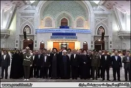 تصاویر تجدید میثاق دولتی‌ها با آرمان‌های امام /از همراهی سیدحسن خمینی تا فاتحه‌خوانی برای آیت‌الله هاشمی
