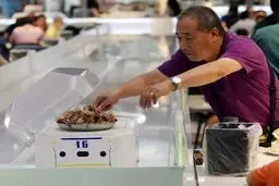 ربات‌های خوش زبان جایگزین گارسون‌ها می‌شوند + عکس