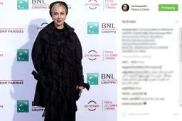 تیپ متفاوت یک بازیگر زن ایرانی در جشنواره خارجی/عکس