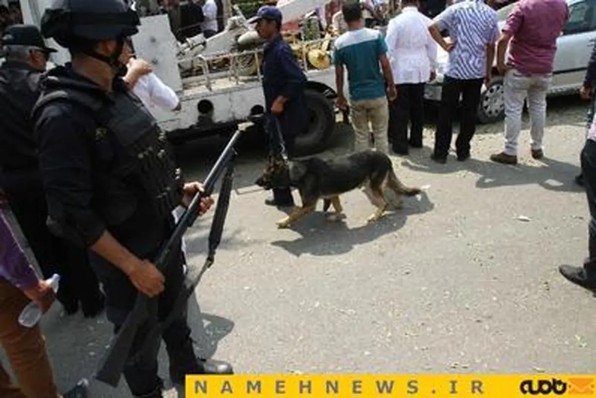 انفجار، دو پلیس را به کام مرگ کشاند/ تصاویر