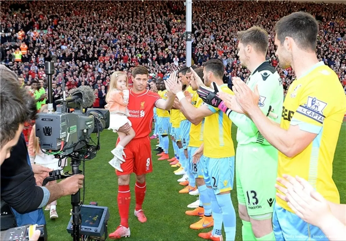 شکست خانگی لیورپول مقابل کریستال پالاس در روز وداع جرارد با هواداران + عکس