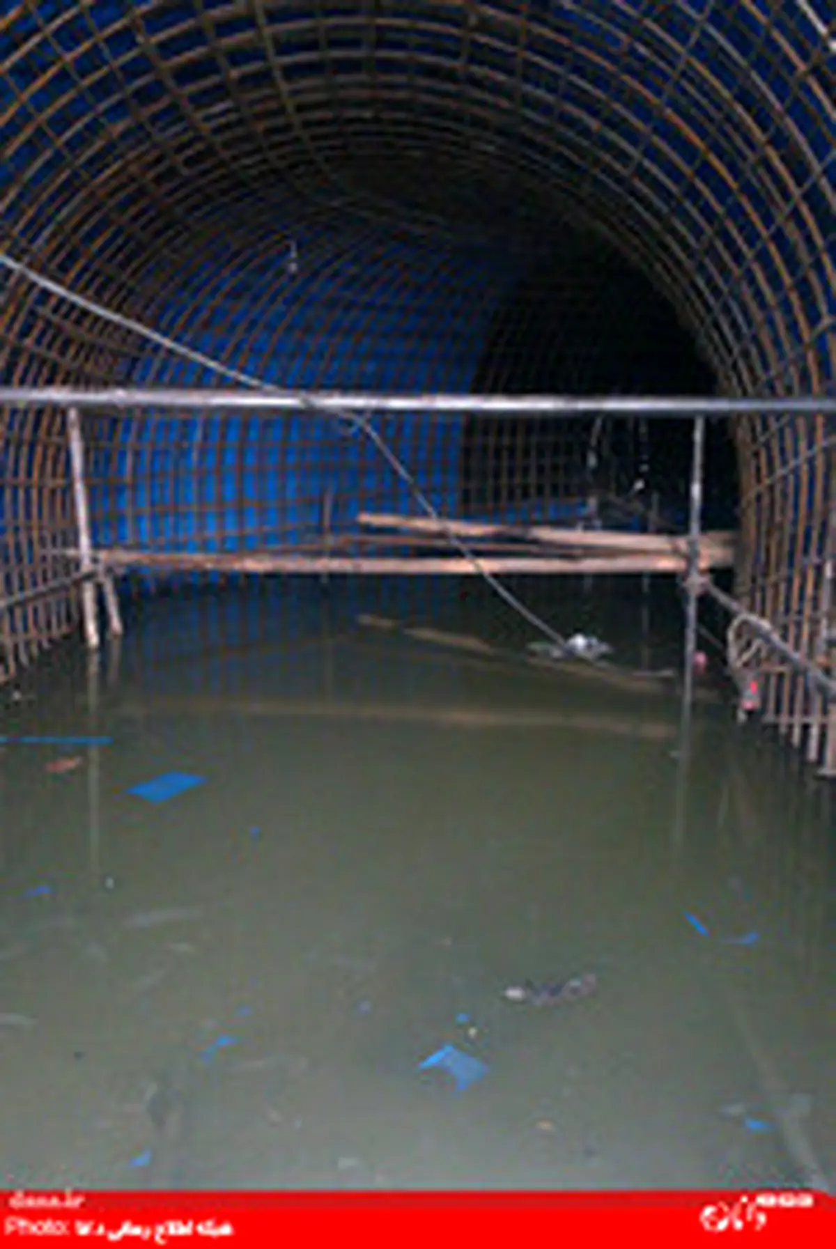 زاینده‌رود به مترو رفت/ تصاویر