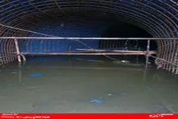 زاینده‌رود به مترو رفت/ تصاویر