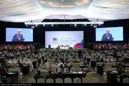 سخنرانی روحانی در اجلاس سران آسیا-آفریقا/تصاویر