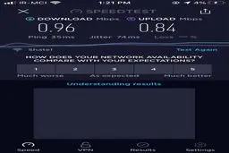 افزایش نارضایتی از کیفیت و سرعت اینترنت