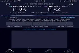 افزایش نارضایتی از کیفیت و سرعت اینترنت