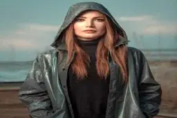 تیپ بارانی متین ستوده