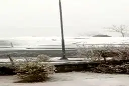  بارش برف در تهران