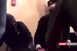 جدیدترین فیلم از لحظه تیراندازی به اشلی بابیت در کنگره آمریکا