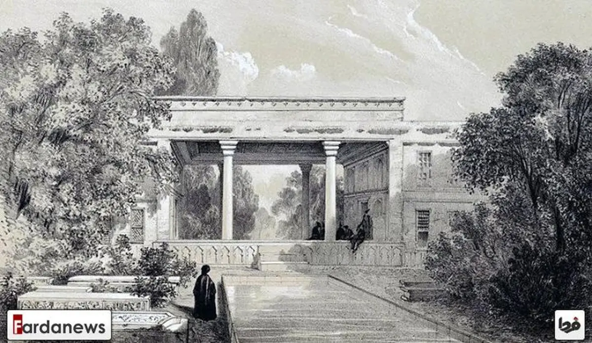 عکس/آرامگاه حافظ سال ۱۲۲۰