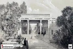 عکس/آرامگاه حافظ سال ۱۲۲۰