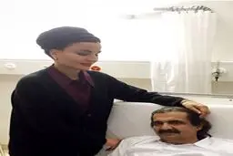 امیر سابق قطر و همسرش در بیمارستان سوئیس/عکس