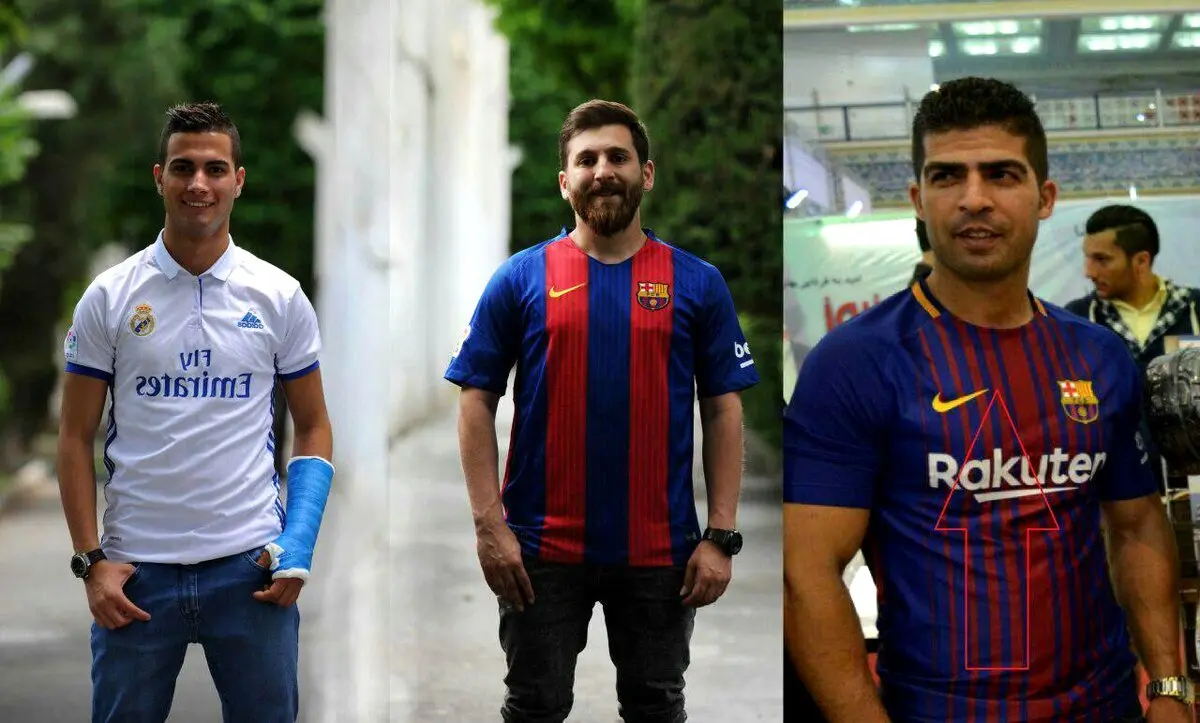 پس از مسی و رونالدو، بدل ایرانی سوارز هم آمد/عکس