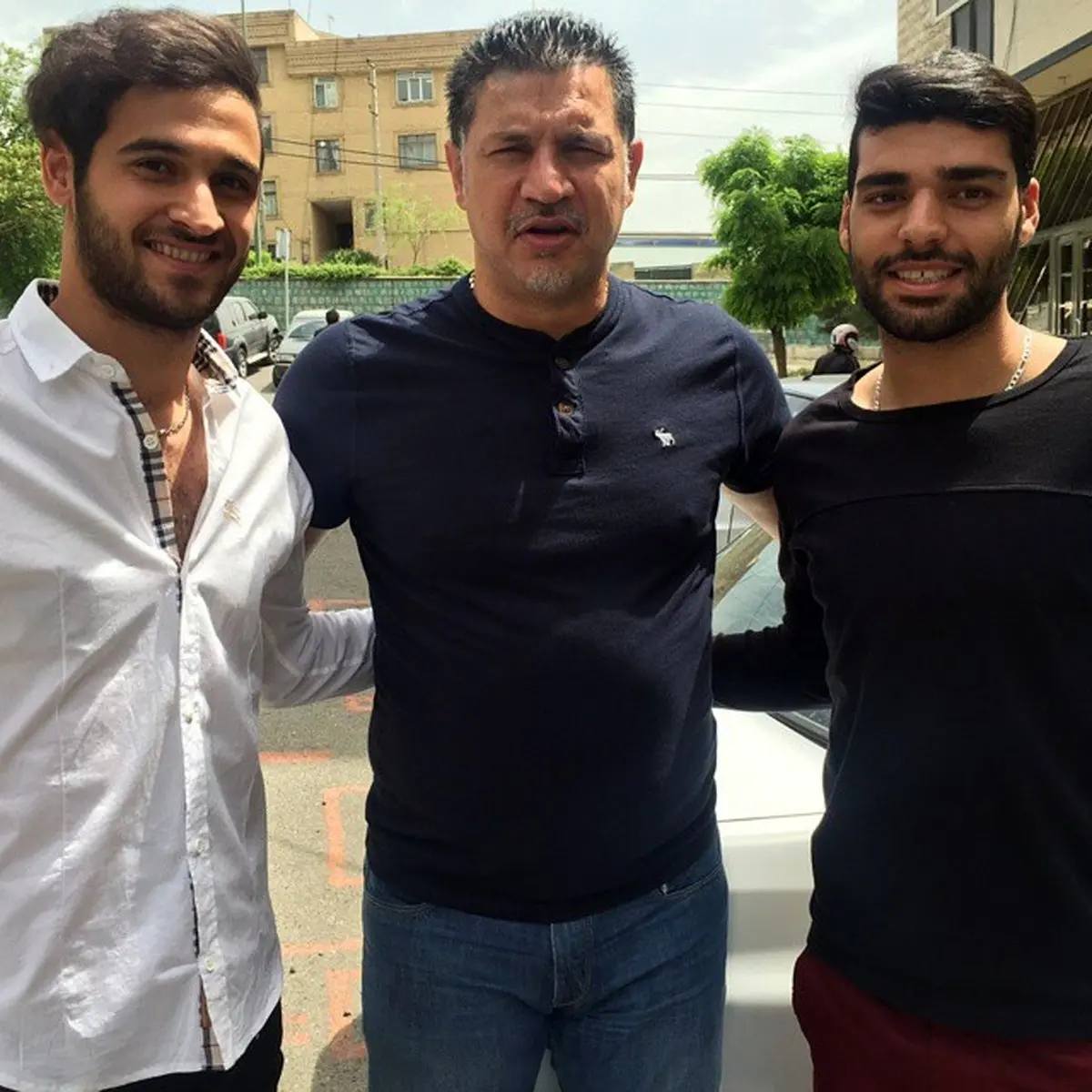 دیدار ستاره‌های پرسپولیس با علی دایی پس از ملاقات با علی پروین + عکس