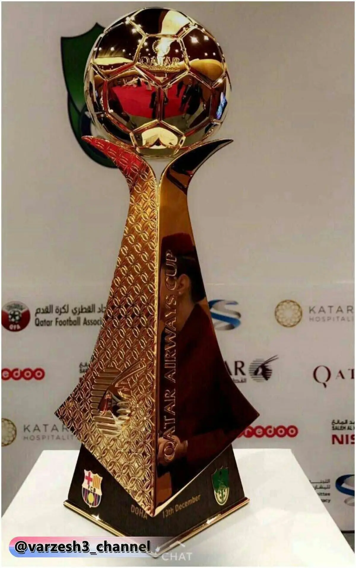 جام طلای قطری ها/عکس