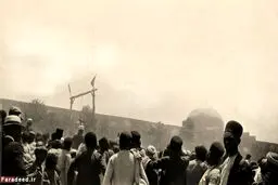 اعدام در میدان نقش‌جهان اصفهان قدیم/عکس
