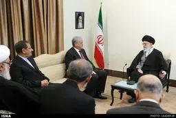 دیدار نخست‌وزیر الجزایر و هیات همراه با مقام معظم‌رهبری/تصاویر