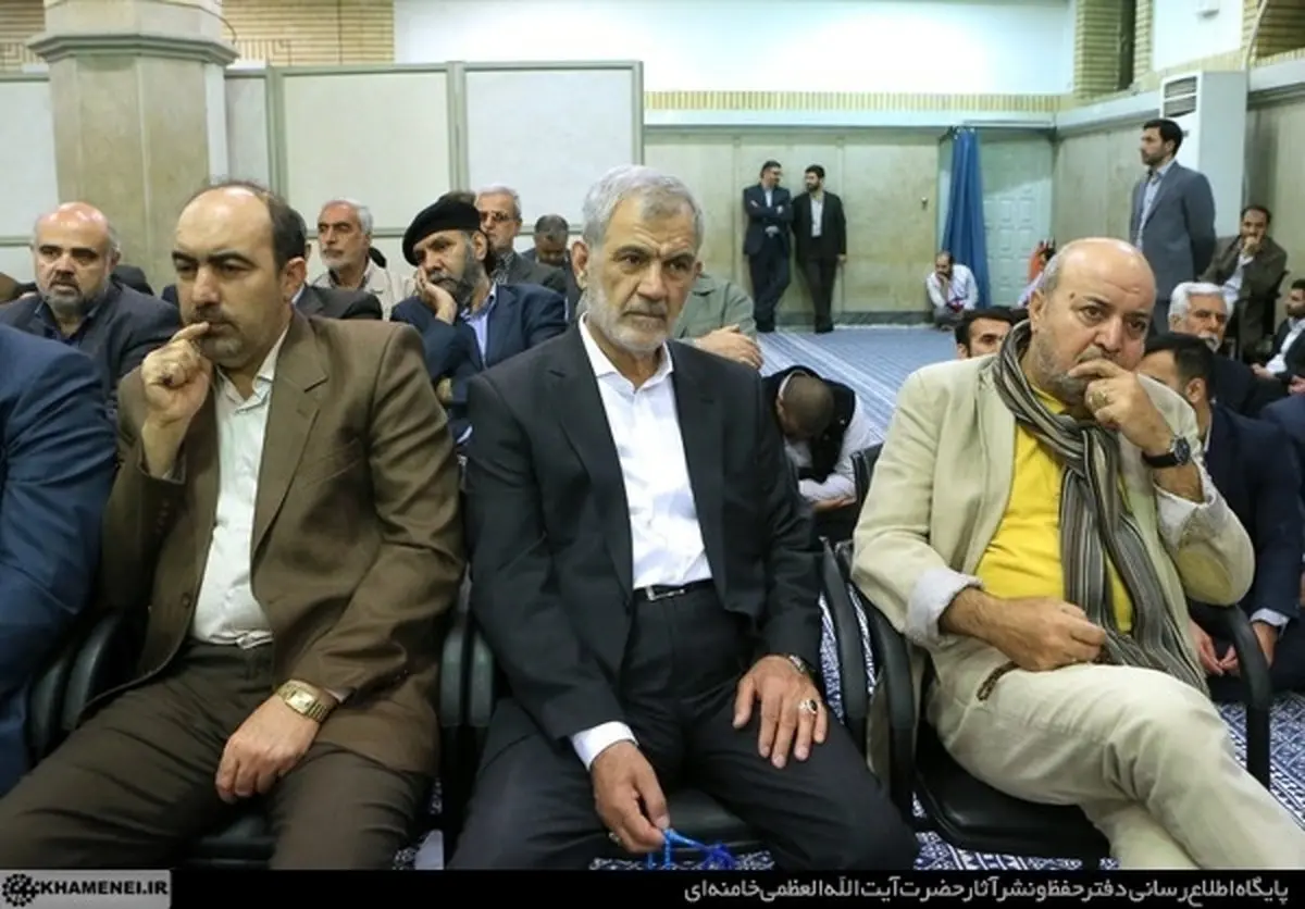 بازیگر و کارگردان معروف در دیدار با مقام معظم رهبری/ عکس