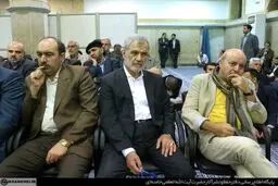 بازیگر و کارگردان معروف در دیدار با مقام معظم رهبری/ عکس