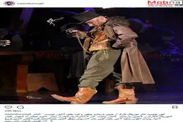 پوشش و گریم نوید محمدزاده در نمایش الیور توئیست/ عکس