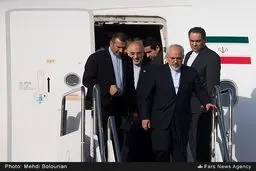 لحظه ورود تیم هسته ای به تهران/عکس