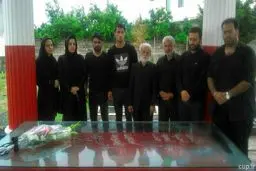 رخصت مهاجم پرسپولیس از خانواده های نوروزی و اولادی+ عکس