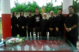 رخصت مهاجم پرسپولیس از خانواده های نوروزی و اولادی+ عکس