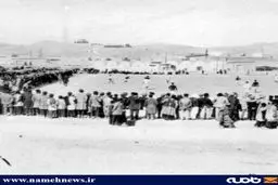 عکس: تصویری از اولین مسابقه فوتبال برگزار شده در ایران!