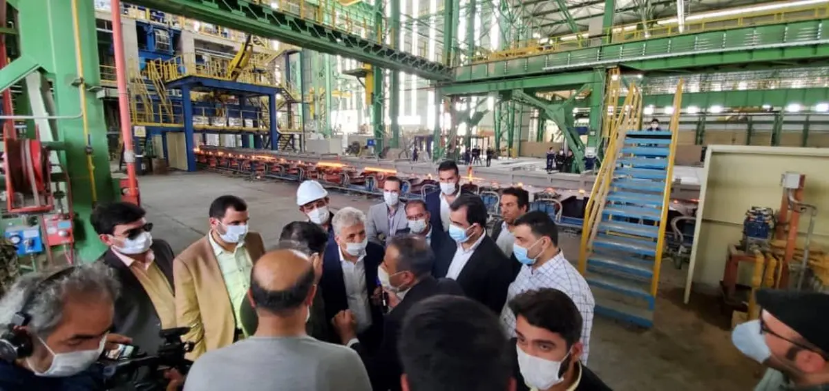 فاز دوم شرکت فولاد روهینا جنوب افتتاح شد