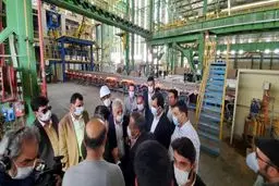 فاز دوم شرکت فولاد روهینا جنوب افتتاح شد