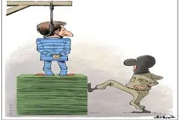 اعدام بابک زنجانی، از اون لحاظ!/کاریکاتور