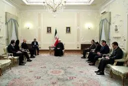 دیدار سفیر جدید آلمان با حسن روحانی